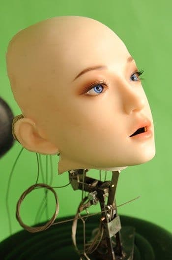 Early Version of DS Doll Robotic Head